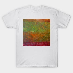 Abstract Landscape Series - Fallen Leaves T-Shirt